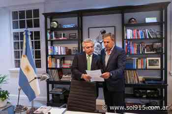 Jatón se reunió con Alberto Fernández en Buenos Aires - SOL 91.5