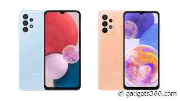 Samsung Galaxy A13, Galaxy A23 With Quad Rear Cameras Launched in India: Price, Specifications