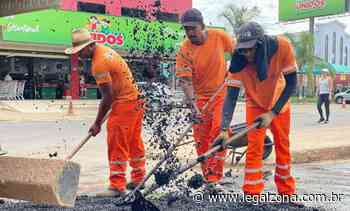 Prefeitura de Itaperuna dá continuidade à operação tapa-buraco - Portal Legalzona