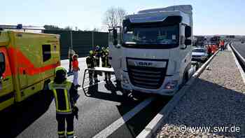 Zwei bewusstlose Lkw-Fahrer auf der A8 nahe Ulm - SWR Aktuell
