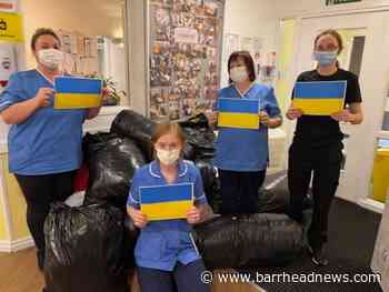 Two Barrhead Care Homes collected donations for Ukraine - Barrhead News