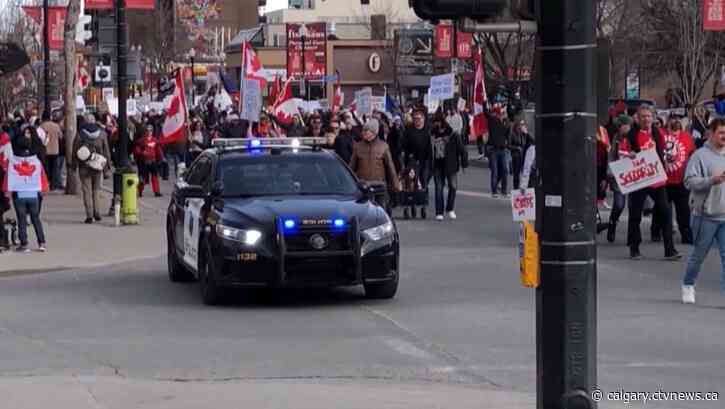 'The protest injunction remains in effect': Calgary police preparing for weekend protests