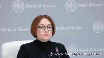Elvira Nabiullina: Russlands Zentralbankchefin wollte wegen Krieges abtreten