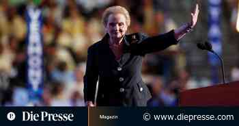 Madeleine Albright, die diplomatische „Naturgewalt“ - Die Presse