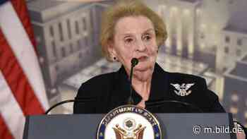 Madeleine Albright († 84) - Frühere US-Außenministerin an Krebs gestorben - BILD