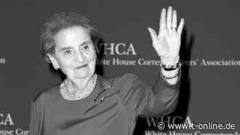 Ehemalige US-Außenministerin Madeleine Albright gestorben - t-online