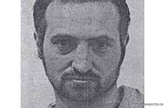 POL-HG: Vermisstenfahndung nach 34-jährigem Mann