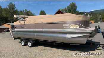 Theft of pontoon boat from Shuswap - CFJC Today Kamloops