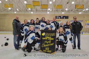 Penticton girls hockey team captures U13 playoff championship in Kamloops – Penticton Western News - Penticton Western News