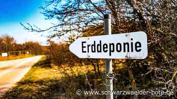 Erddeponie Haiterbach: Heimisches Unternehmen kümmert sich jetzt um Deponie