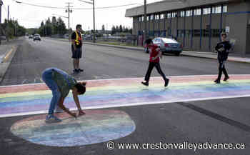 Vanderhoof moves to install surveillance cameras at rainbow crosswalk – Creston Valley Advance - Creston Valley Advance