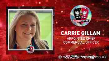 📝 Carrie Gillam appointed new Chief Commercial Officer - News - Exeter City FC