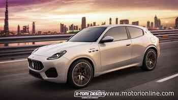 Maserati Grecale Modena: il rendering di X-Tomi Design della versione a tre porte - Motorionline