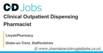 LloydsPharmacy: Clinical Outpatient Dispensing Pharmacist