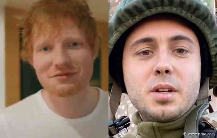 Ed Sheeran has responded to Ukrainian band Antytila’s plea to perform at benefit concert