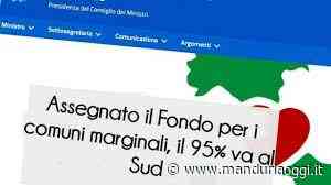 MANDURIA - Fondo di 390mila euro al Comune di Manduria per contrastare il fenomeno dello spopolamento - ManduriaOggi