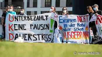 Uniklinik-Personal droht mit Streik: „müde und erschöpft“ - WAZ News