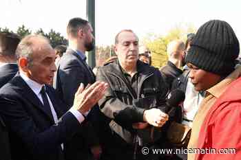 Projectiles et huées: séquence agitée pour Zemmour auprès de toxicomanes et migrants