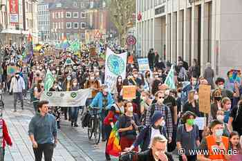 7000 Demonstranten in Münster: Die Klimakrise bewegt weiter