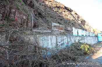St. Georgen: Gefahr für den Verkehr? Diese Stelle an der Bundesstraße 33 wird gegen Felsabbrüche sicher gemacht - SÜDKURIER Online