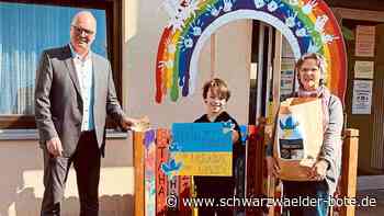 Brezel-Backaktion in Höfen: Zehnjähriger hat ein Herz für Kinder in der Ukraine