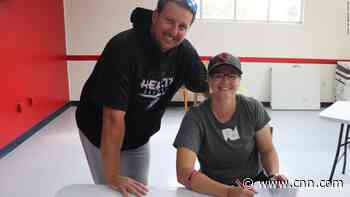 Alexis 'Scrappy' Hopkins becomes first woman to be drafted by a professional baseball team