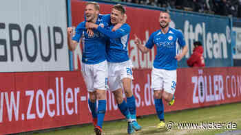 Dritte Führung reicht: Rostock feiert Befreiungsschlag gegen Kiel - kicker