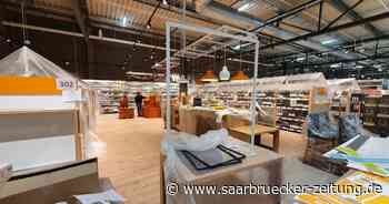 Besuch auf der Baustelle in Neunkirchen: Globus gibt vor der großen Eröffnung am Montag nochmal Gas: So sieht die Filiale aus (mit Bildergalerie) - Saarbrücker Zeitung