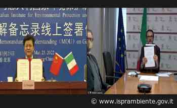 Rinnovata la collaborazione tra ISPRA il Servizio Geologico Cinese per far fronte alle nuove sfide globali in ambito geologico e ambientale - Ispra