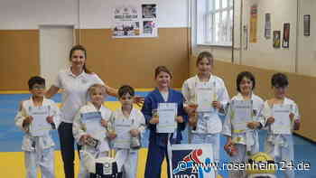 Gürtelprüfung für die Judoanfänger beim TuS Bad Aibling