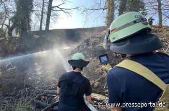 FW-EN: Wetter - Feuerwehren aus Wetter (Ruhr) und Herdecke bekämpfen Waldbrand