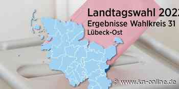 Wahlkreis 31, Lübeck Ost:  Ergebnisse zur Landtagswahl SH 2022 im Überblick