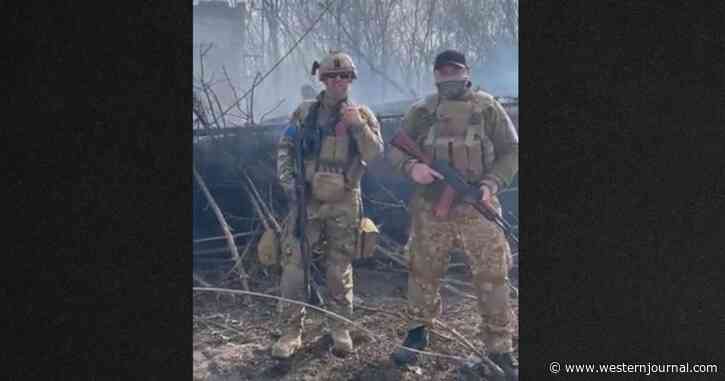 American Veteran Fighting in Ukraine Shares Footage After Freeing Village, Taking Out Tanks
