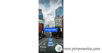 Petal Maps revela la función de navegación a pie con RA para los exploradores de hoy