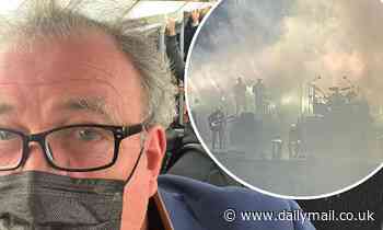 Jeremey Clarkson swaps fast cars for public transport as he heads to a Genesis concert at the O2 - Daily Mail
