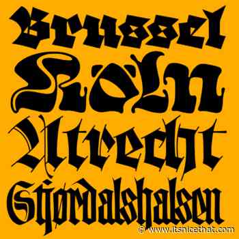 Type designer Matthijs Herzberg injects history and a little bit of humour into his bold typefaces