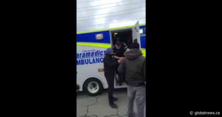 Male stabbed during protest in Vaughan, Ont., 1 person in custody: police - Toronto | Globalnews.ca - Global News