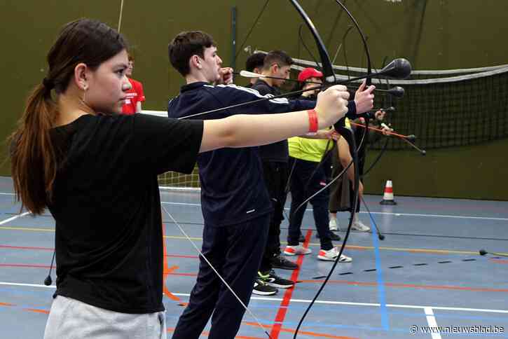 Leerlingen maken sportief kennis met het hoger onderwijs