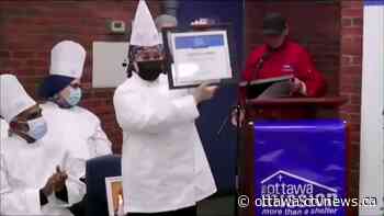 Graduation day for students of the Ottawa Mission's Food Services Program - CTV News Ottawa