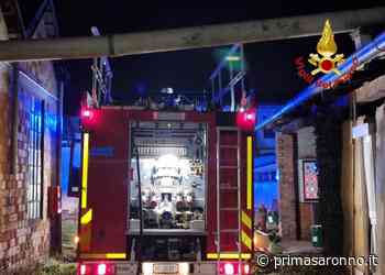 Incendio in una tintoria a Busto Arsizio - Prima Saronno