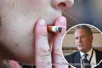 Harrow East MP Bob Blackman calls to increase tobacco purchase age - This is Local London