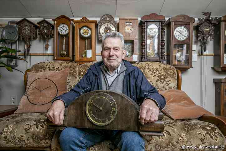 Op naar het zomeruur met klokkenverzamelaar René (80): “Heistenaars zijn en blijven laatkomers”