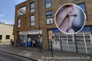 Greenwich man fined after dropping cigarette outside Tesco