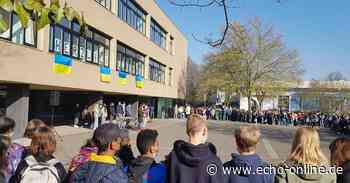 800 Schüler senden Friedensbotschaft - Heppenheim - Echo Online