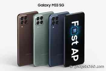 Samsung Galaxy M33 5G India Launch Date Confirmed for April 2, to Be Available via Amazon