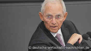 Schäuble fordert Stopp russischer Gas-Importe, nimmt Merkel in Schutz