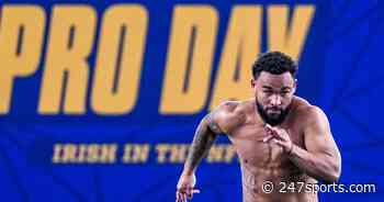 Kyren Williams Reaches 40-Yard Dash Goal at Notre Dame Pro Day - 247Sports