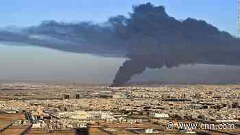 Smoke plume seen after Houthi attack on Saudi oil facility ahead of Formula 1 race weekend