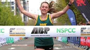 Natasha Cockram: Welsh runner aiming for PB at Cardiff Half Marathon - BBC