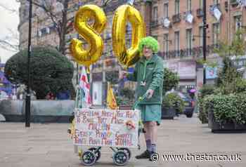 'Man with a Pram' John Burkhill, 83, ready for his 38th Sheffield Half Marathon this Sunday - The Star